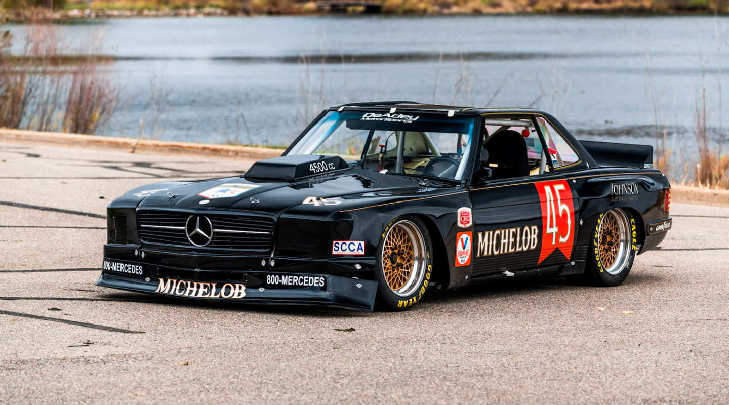 Incredible vintage 1982 Mercedes-Benz SL racer heads to auction