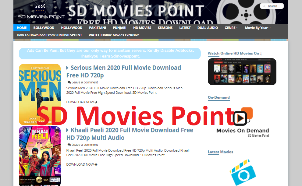 SDmoviespoint – Download HD Bollywood Movies and TV Show .