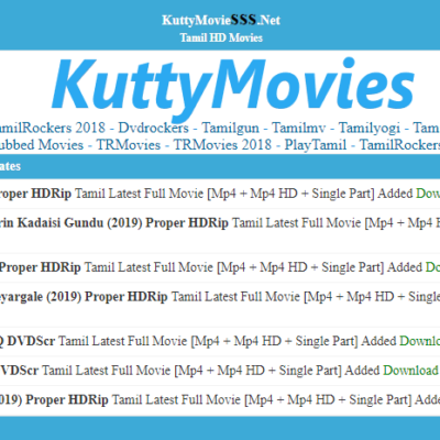 kuttymovies yearly collection .